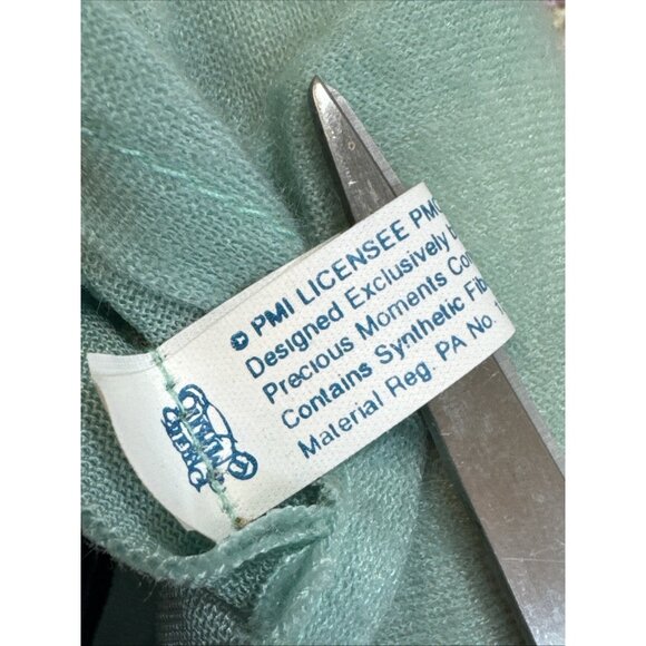 Rare Precious Moments "Sugar Town" Vinyl Boy Doll With Paint Can And Tag - Picture 9 of 12